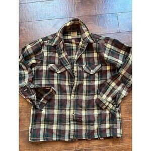 Vintage 1920-30s Jc Penny Sportclad 100% Wool Flannl READ BELOW